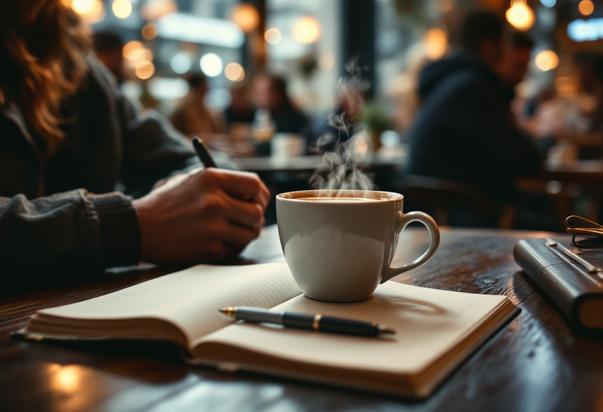 Coppia felice che trova equilibrio tra amore e indipendenza