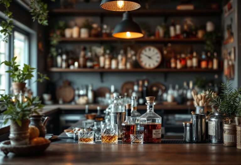 Giovane imprenditrice che apre un bar con successo