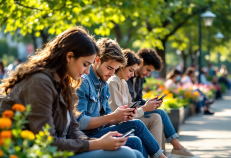 Giovani che affrontano l'autodisprezzo e cercano aiuto