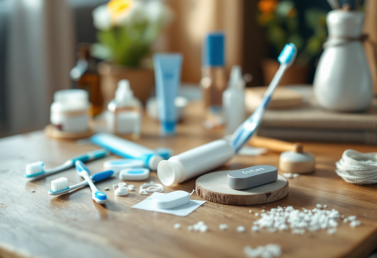 Immagine che esplora il legame tra denti e identità personale