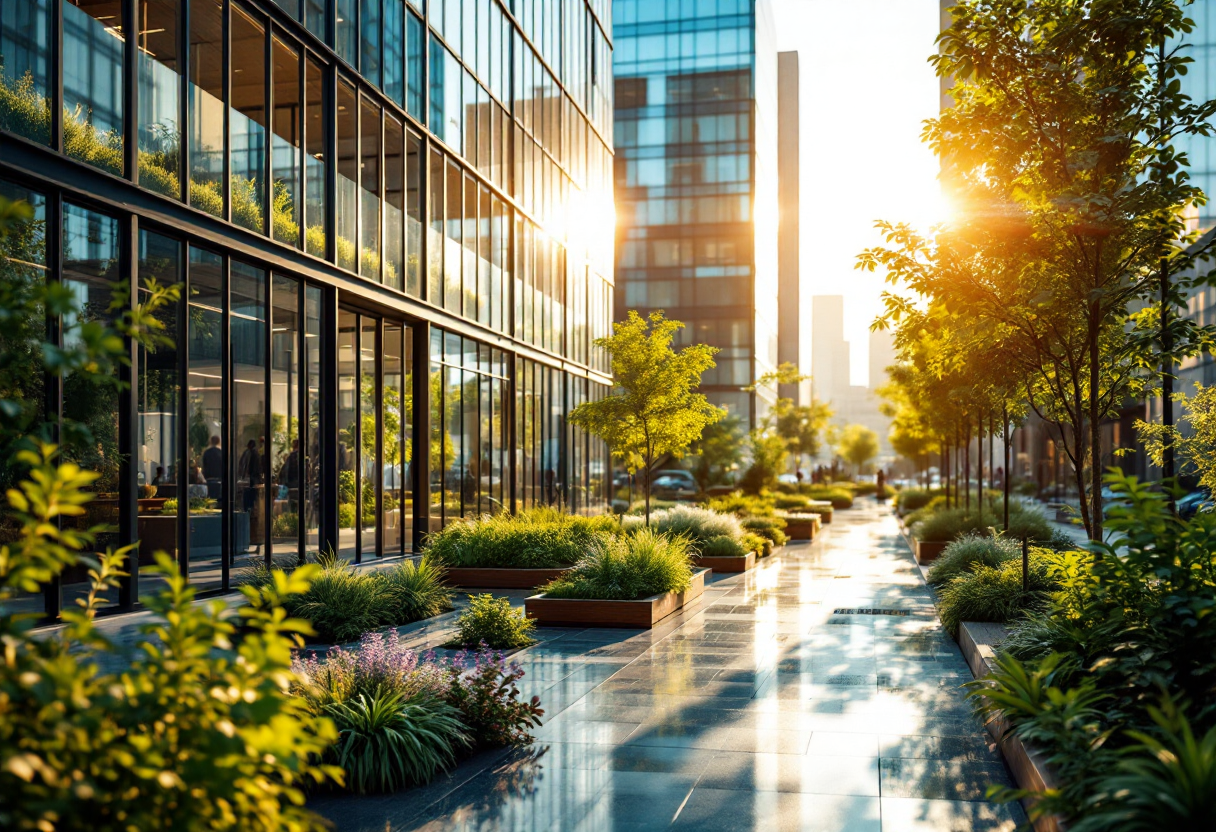 Donne leader impegnate nella sostenibilità aziendale