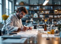 Immagine di donne e ragazze impegnate nella scienza