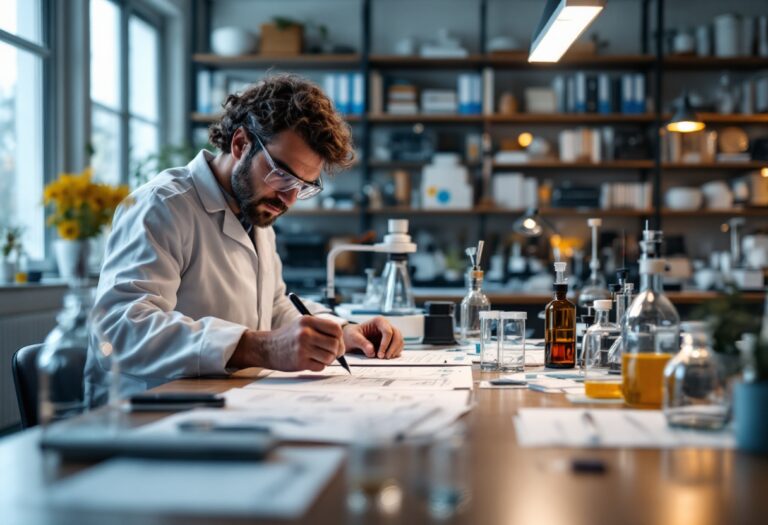 Immagine di donne e ragazze impegnate nella scienza
