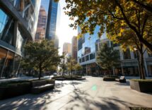 Donne ingegnere al lavoro in un cantiere edile