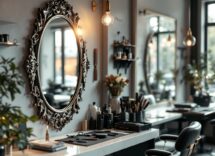 Taglio di capelli con frangia alla moda per il 2025