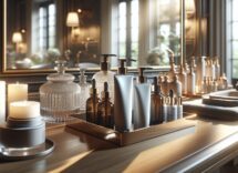 Immagine di una donna con pelle luminosa e idratata