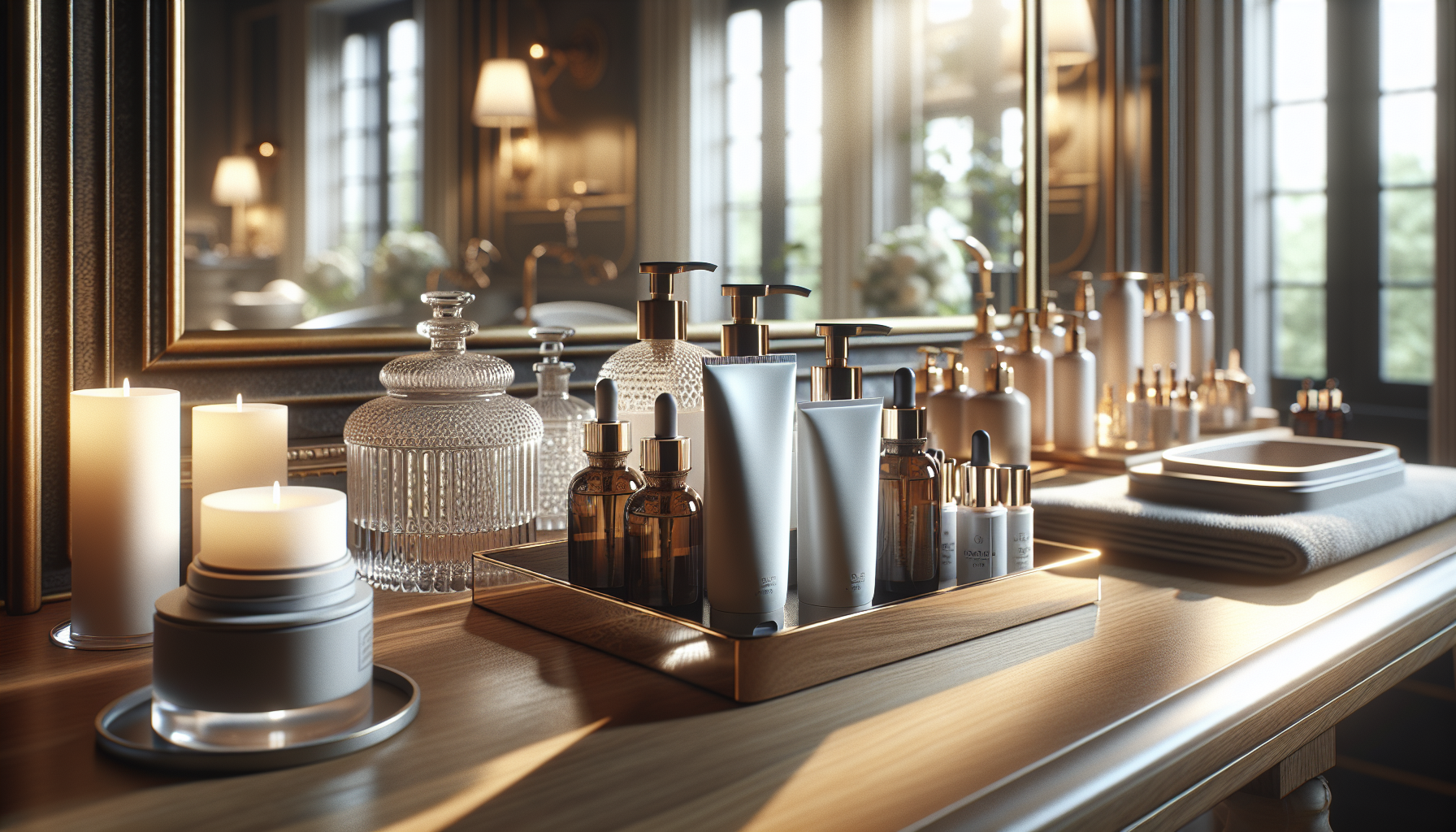 Immagine di una donna con pelle luminosa e idratata