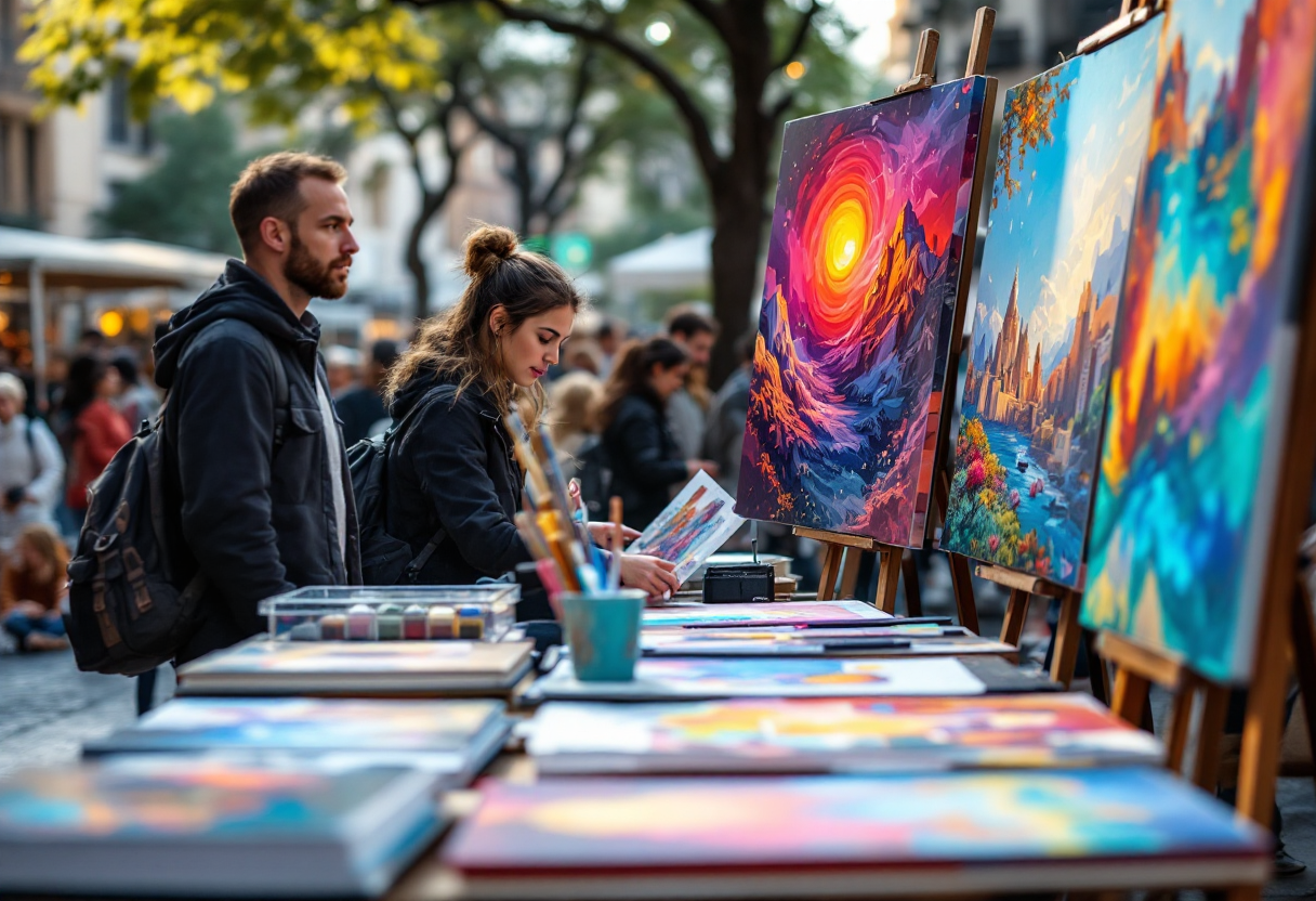 Immagine di influencer italiani che interagiscono con il pubblico