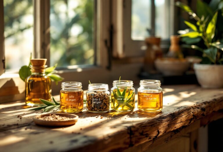 Ingredienti naturali per una pelle sana e luminosa