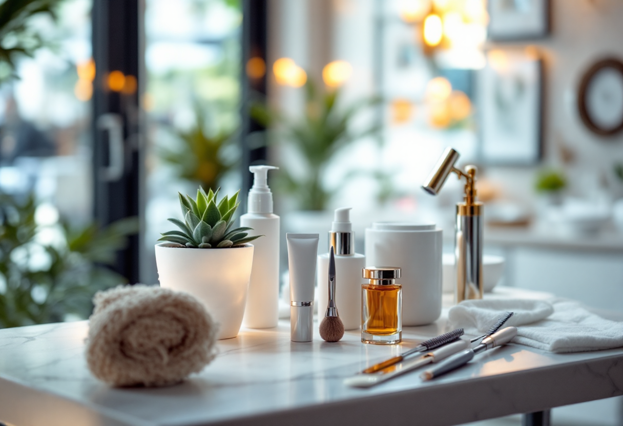 Immagine che rappresenta l'IA nel settore della bellezza