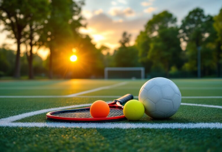 Atleta in meditazione per migliorare le performance sportive