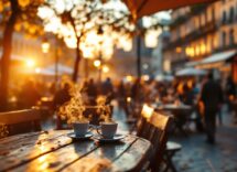 Sal Da Vinci mentre promuove rossetto e caffè