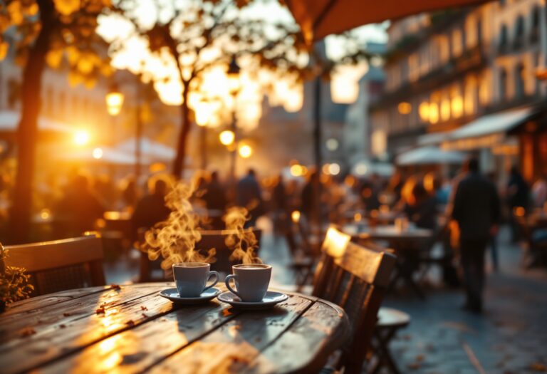Sal Da Vinci mentre promuove rossetto e caffè
