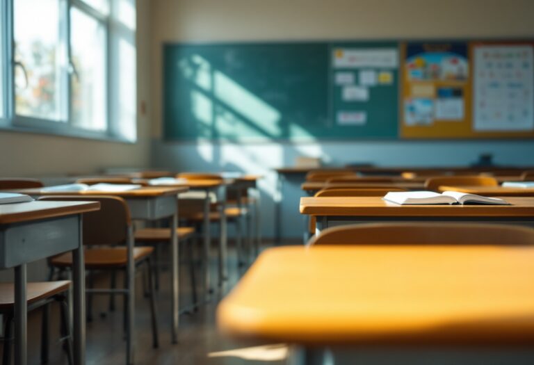 Adolescenti che utilizzano smartphone a scuola