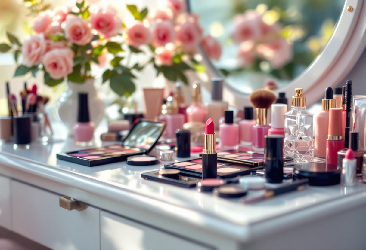 Make up audace con colori pastello per l'estate 2025