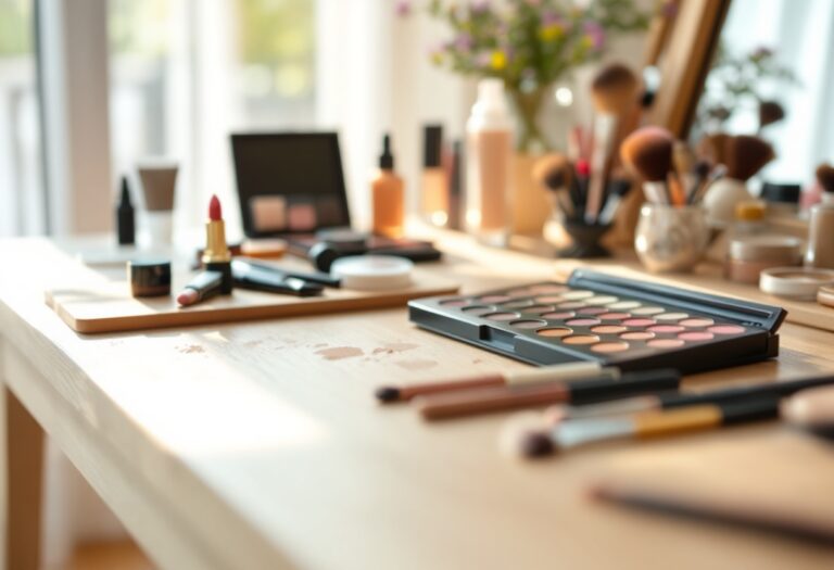 Donna over 60 con trucco elegante e luminoso
