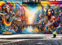 Bob Marley mentre canta le sue canzoni iconiche