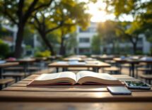 Adolescenti che utilizzano social network durante lo studio