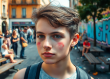 cicatrice francese la nuova sfida di tiktok tra rischi e moda 1745924974