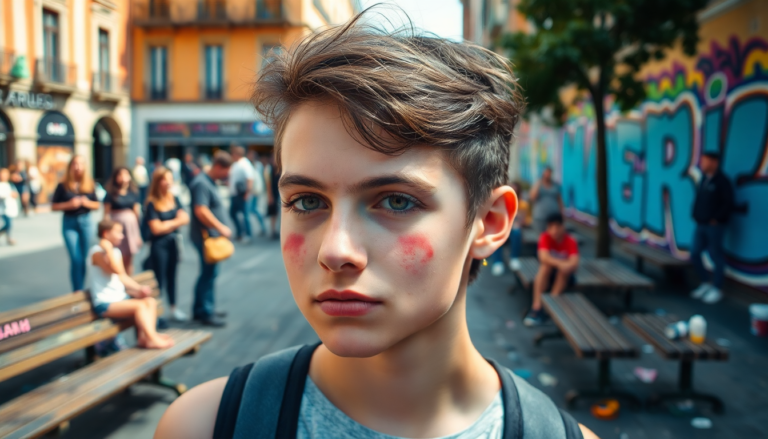 cicatrice francese la nuova sfida di tiktok tra rischi e moda 1745924974