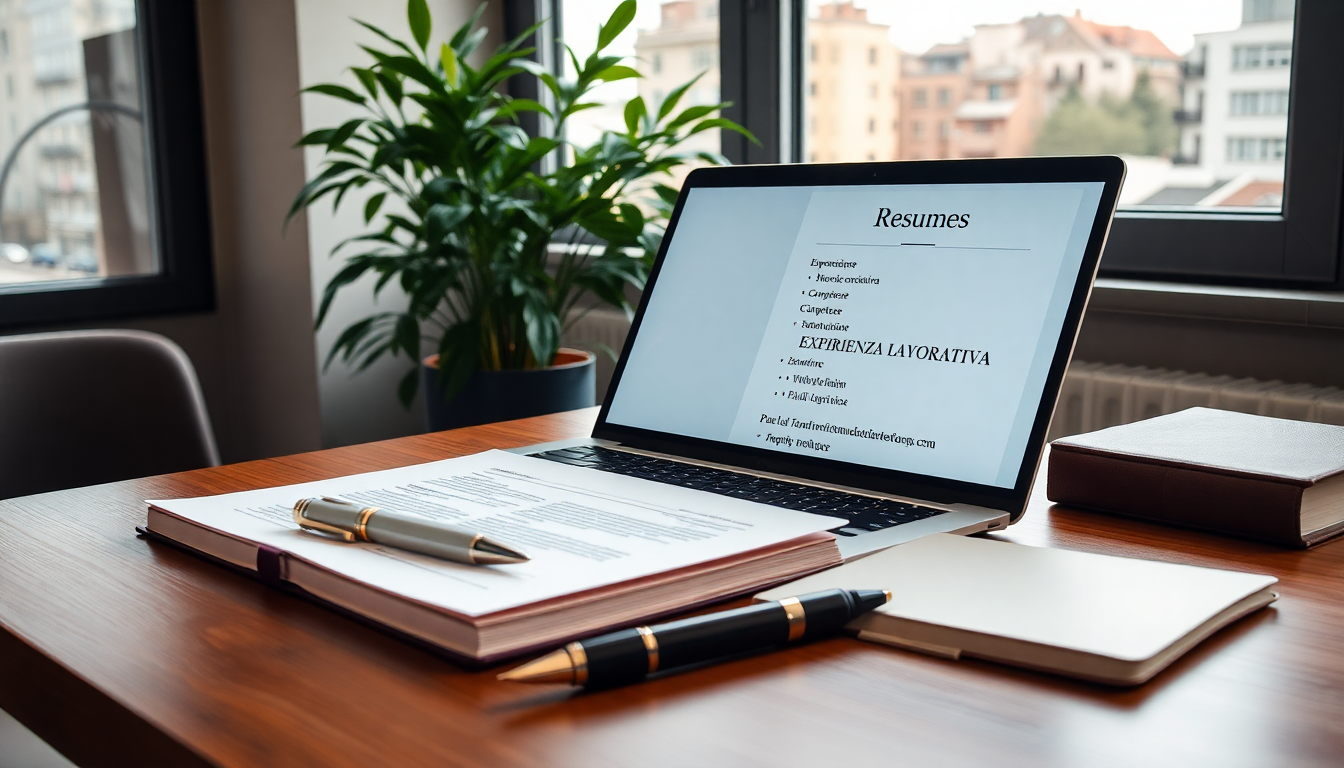 come creare un curriculum efficace per il tuo lavoro 1746805006