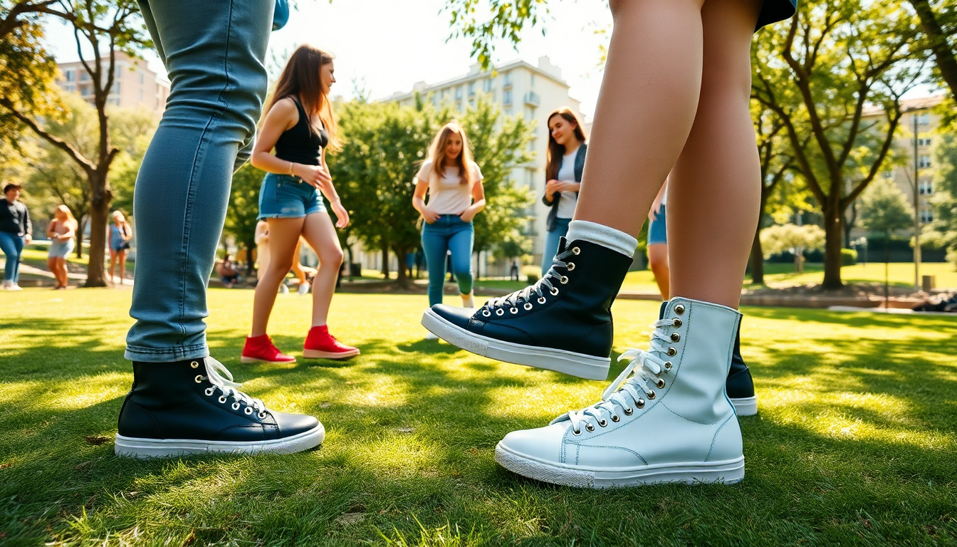 la tendenza delle sneakers con tacchetti stile e praticita per lestate 1747045349