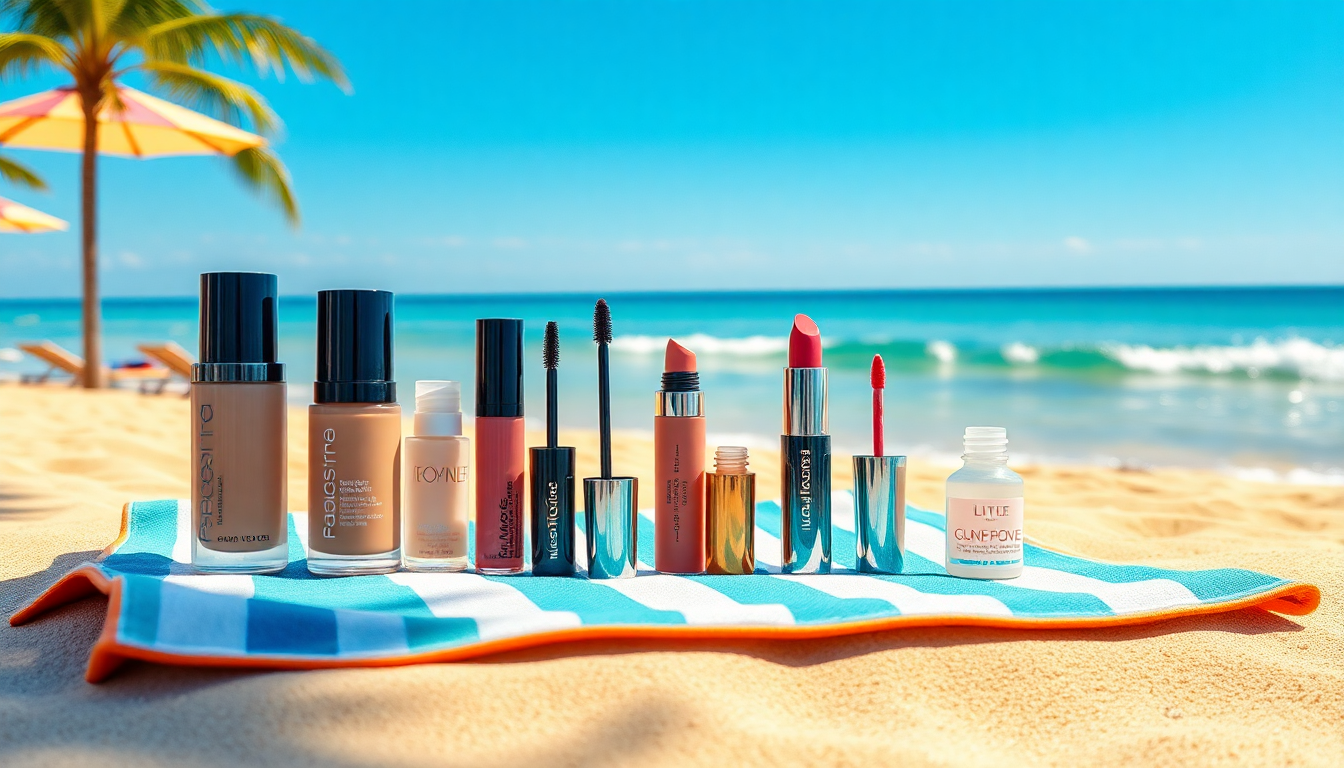 scopri come realizzare un trucco da spiaggia resistente per lestate 2025 1749820214