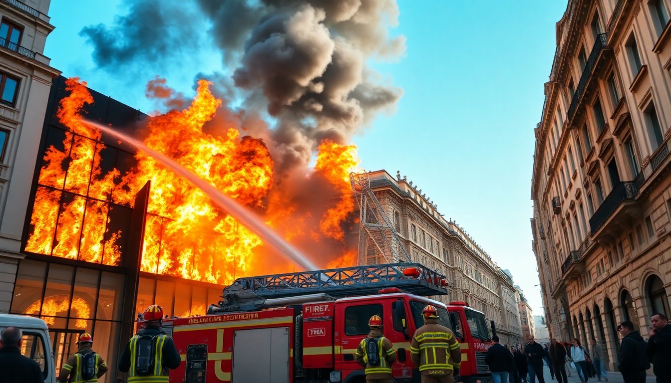 incendio nel centro di milano le cause ancora da accertare 1761590661