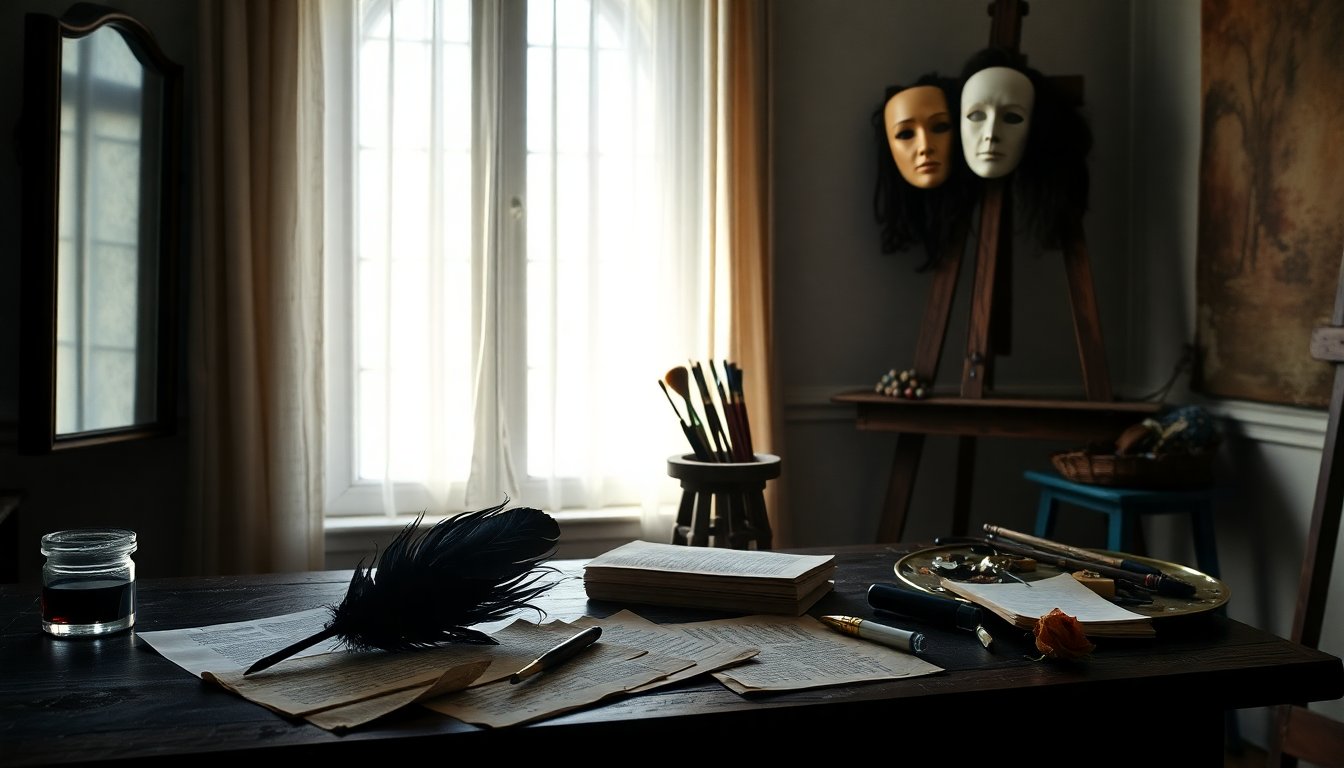 biografia artistica e spirituale tra maschere teatro e scrittura 1774881087