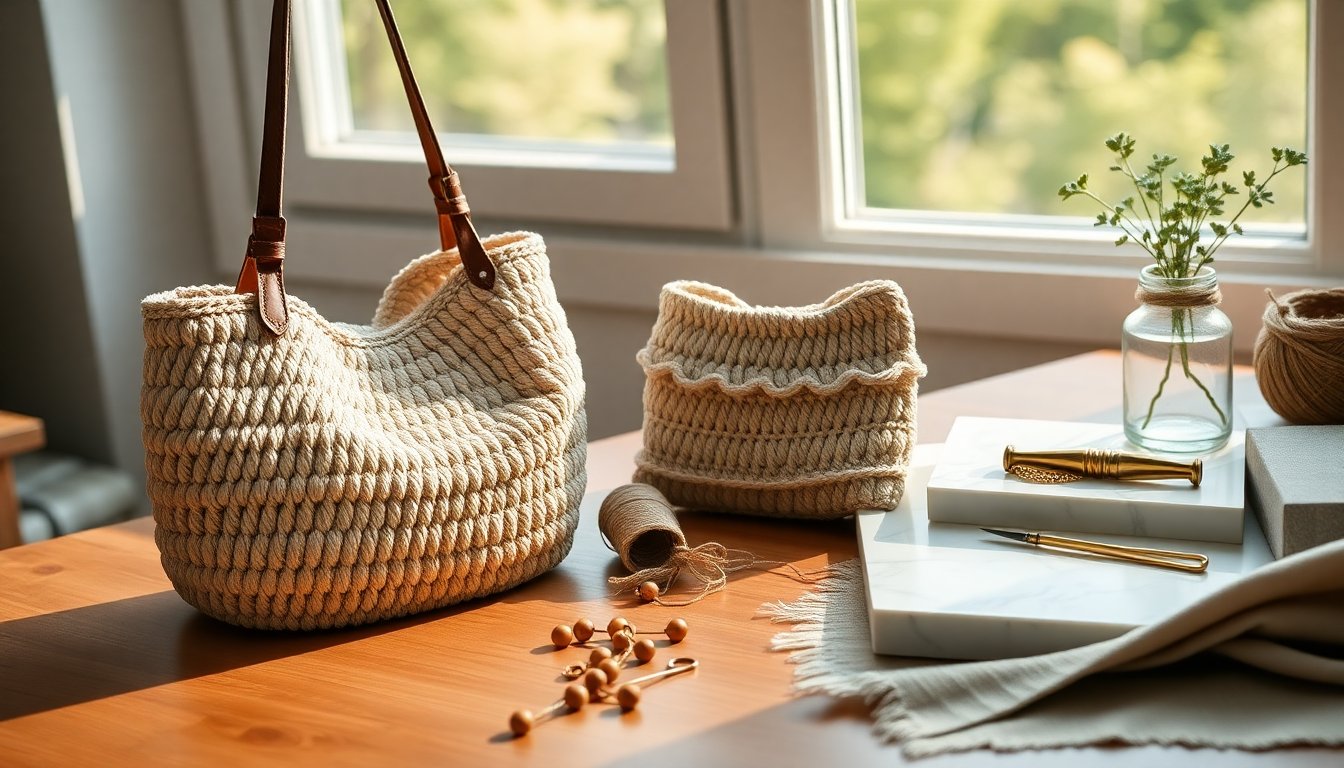 Borse all'uncinetto: materiali, idee e come personalizzarle