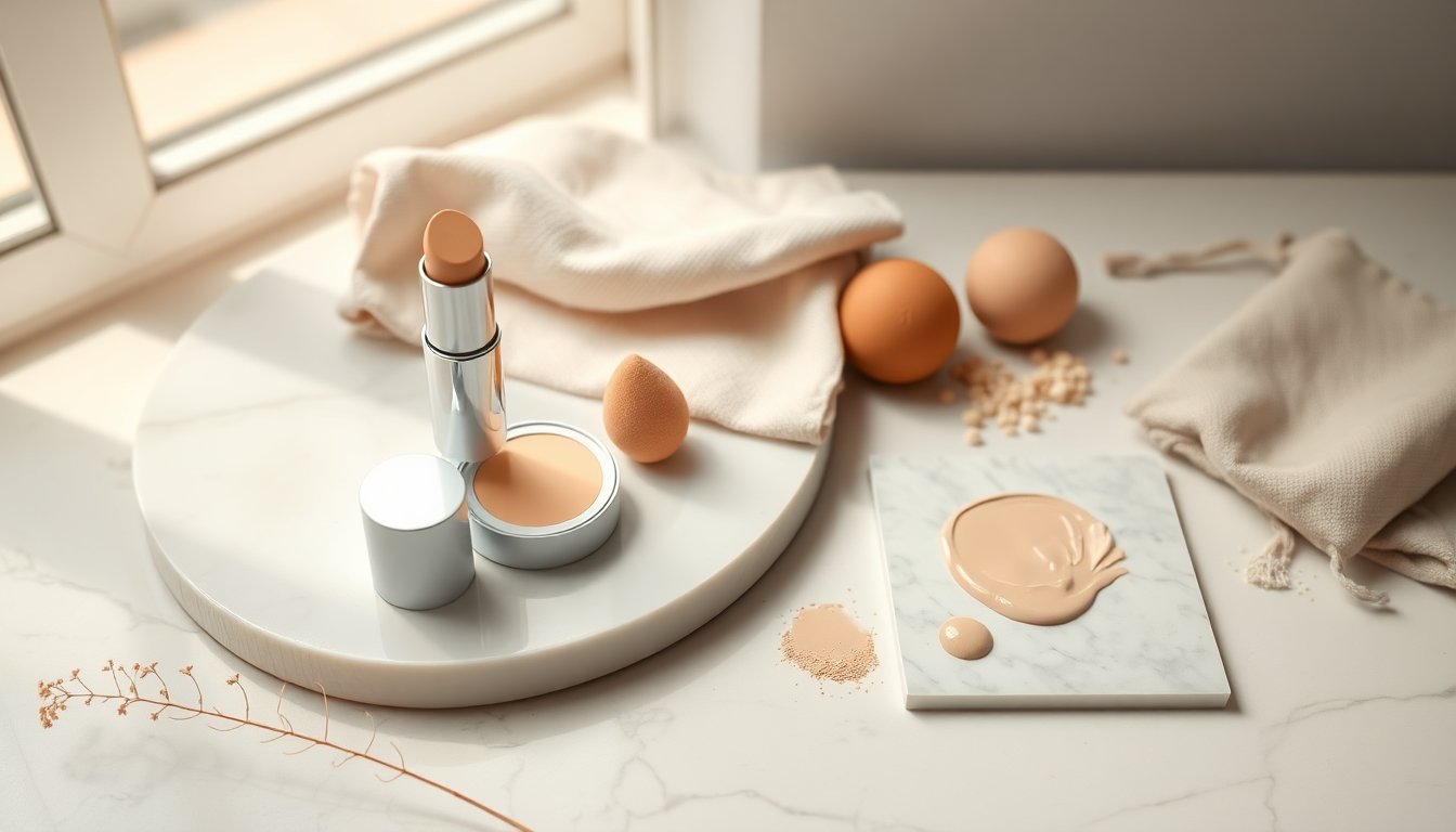 Fondotinta compatto Miss W Pro HD 22 Natural Beige: copertura modulabile e tenuta prolungata